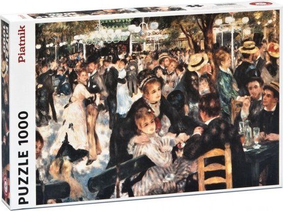 PIATNIK Puzzle Tanec v Moulin de la Galette 1000 dílků - obrázek 2