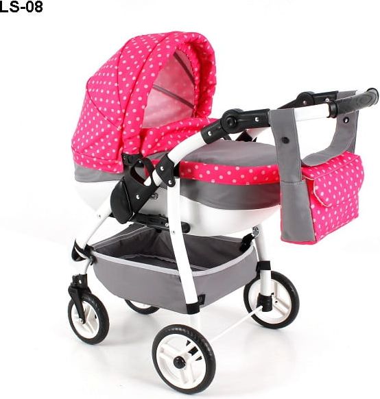 Kočárek Adbor Lily Sport K08 Růžovo-šedá - obrázek 1