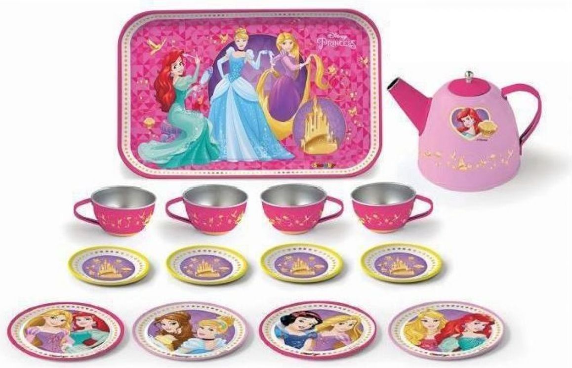 Smoby Disney Princess Čajový set kovový - obrázek 1