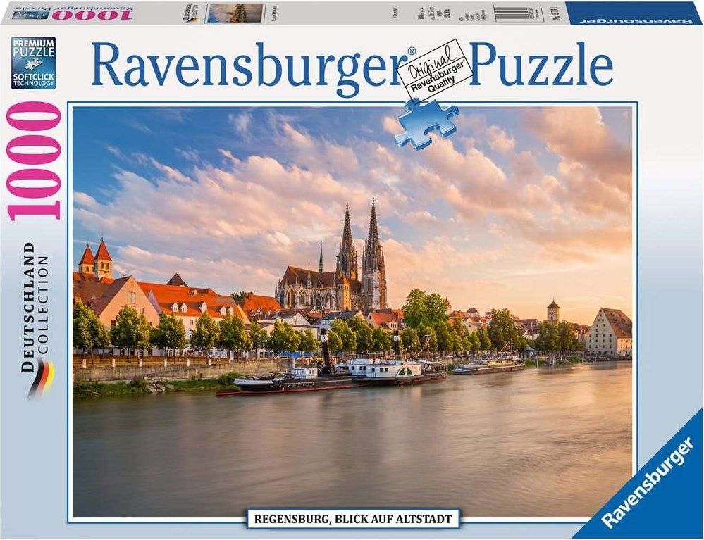 RAVENSBURGER Puzzle Staré město, Režno 1000 dílků - obrázek 2