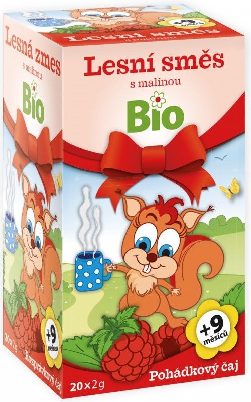 Dětský BIO Pohádkový čaj Les.směs s malinou 20x2g - obrázek 1