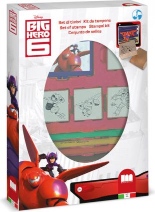 HM Studio Razítka Big Hero box 4ks - obrázek 1