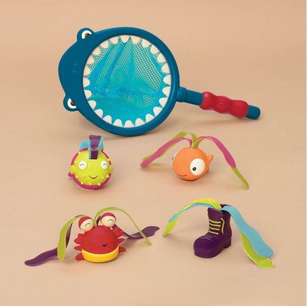 B-Toys Podběrák s hračkami na potápění Žralok Finley - obrázek 1