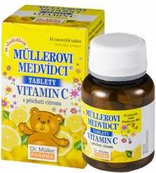 Müllerovi medvídci s vit.C a přích.citronu 45 tablet - obrázek 1