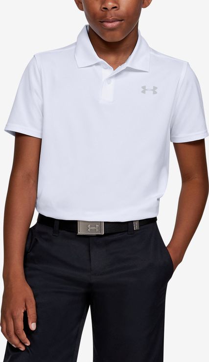Polo triko dětské Under Armour | Bílá | Chlapecké | L - obrázek 1