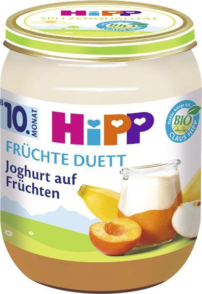 3x HIPP BIO Jogurt s ovocem, 160 g - ovocný přírkm - obrázek 2