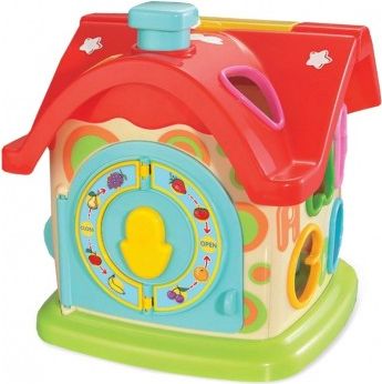 Edukační hračka Baby Mix zábavný domeček, Dle obrázku - obrázek 1
