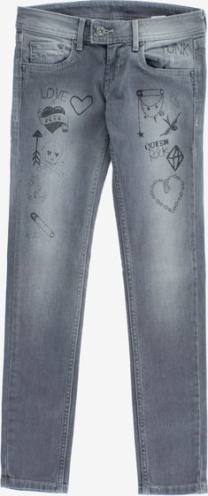 Jeans dětské Pepe Jeans | Šedá | Dívčí | 16 let - obrázek 1