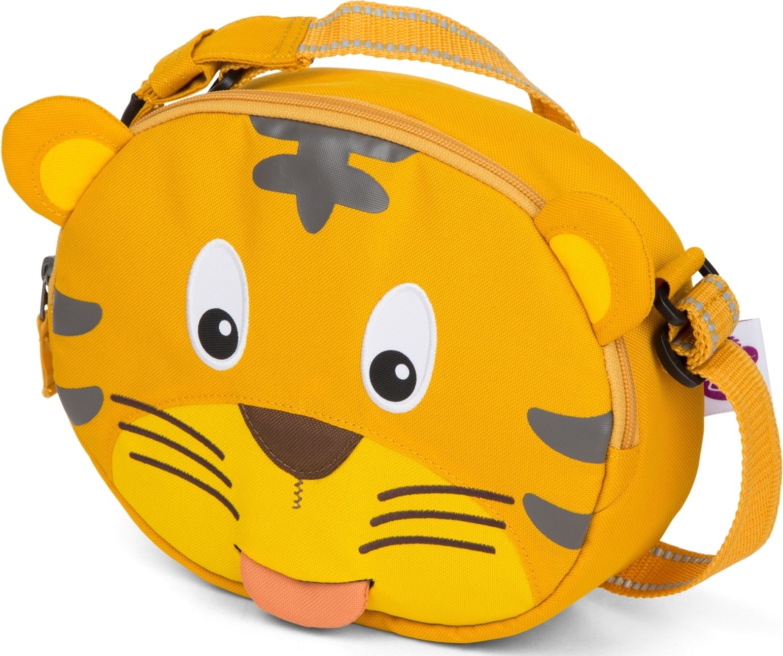 Affenzahn Messenger Bag Timmy Tiger - Orange uni - obrázek 1
