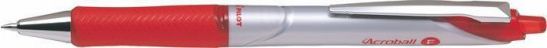 Kuličkové pero "Acroball", červená, 0,25 mm, kovový klip, PILOT - obrázek 1
