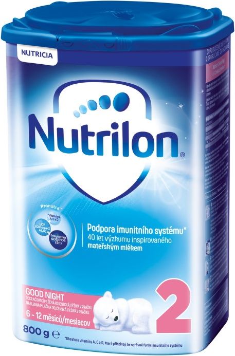 Nutricia Nutrilon 2 Good Night 800g - balení 6 ks - obrázek 1