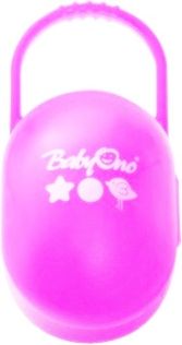 Pouzdro na dudlík Baby Ono růžové - obrázek 1