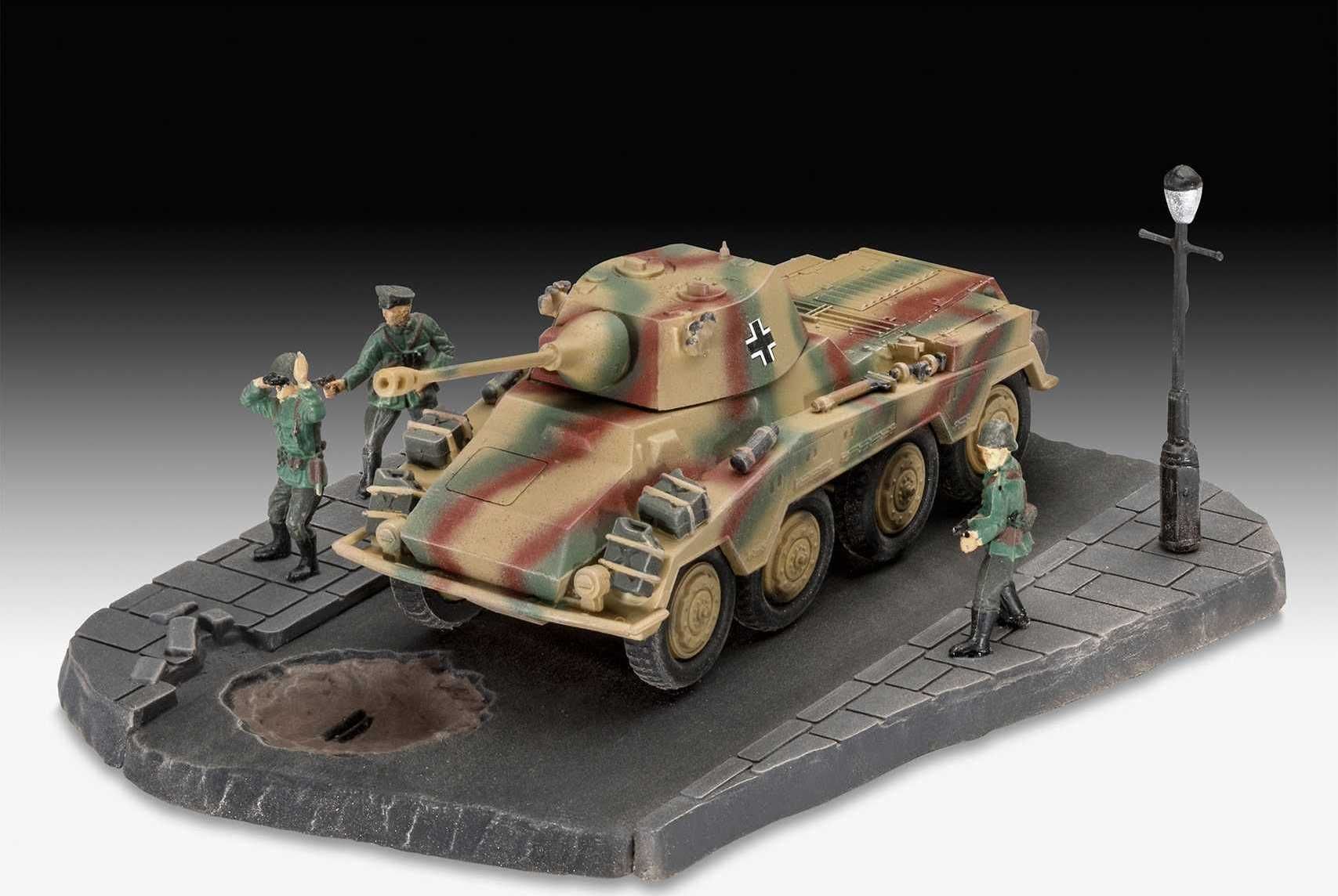 REVELL Plastic ModelKit military 03288 - Sd.Kfz. 234/2 Puma (1:76) - obrázek 7