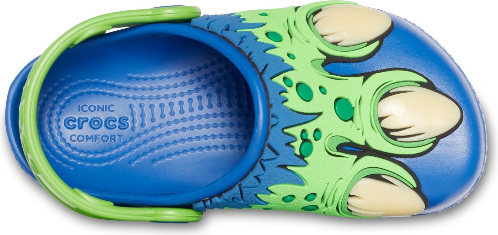Crocs modré pantofle Fun Lab Creature Clog Blue Jean - 23/24 - obrázek 3