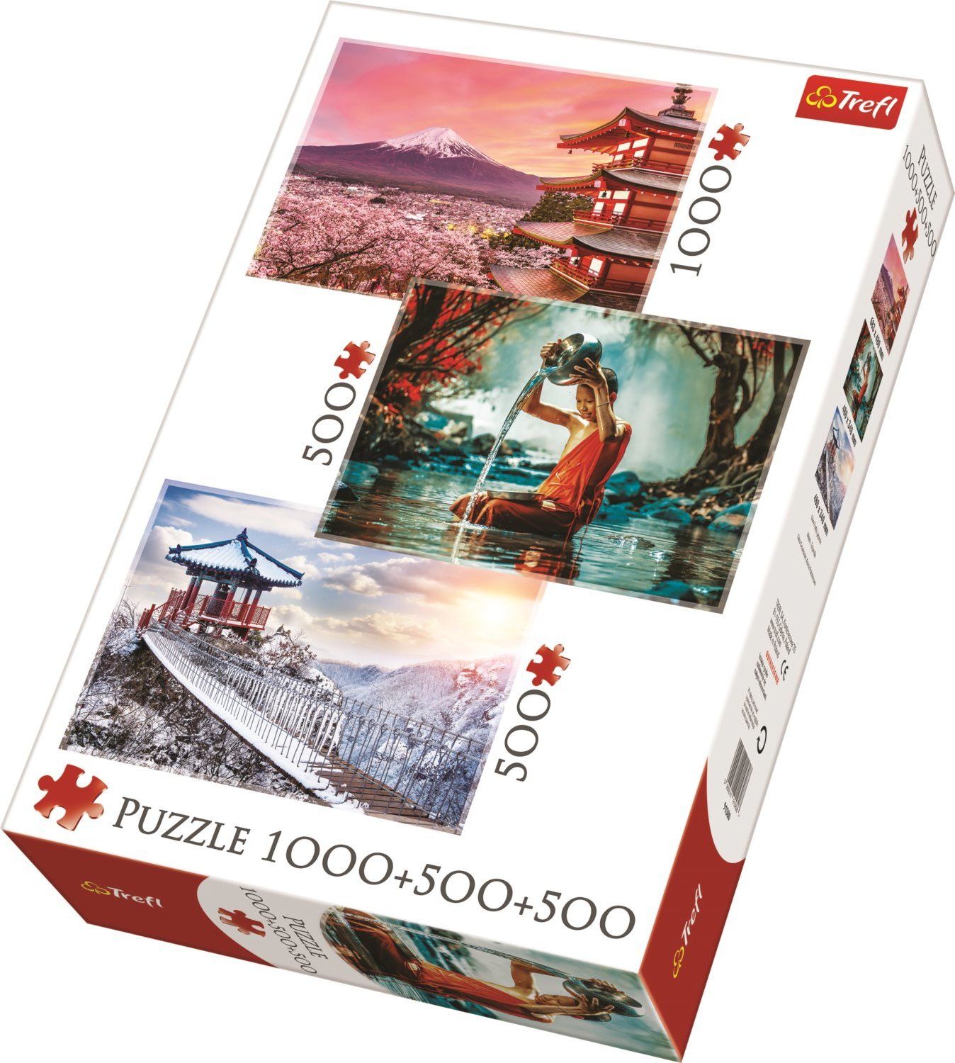 TREFL Puzzle Thajsko 1000 + 500 + 500 dílků - obrázek 1