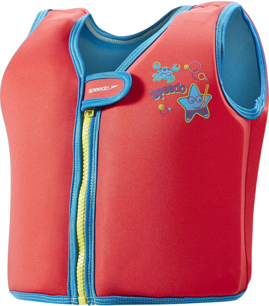 Speedo Sea Squad Float Vest - red/blue 4-6