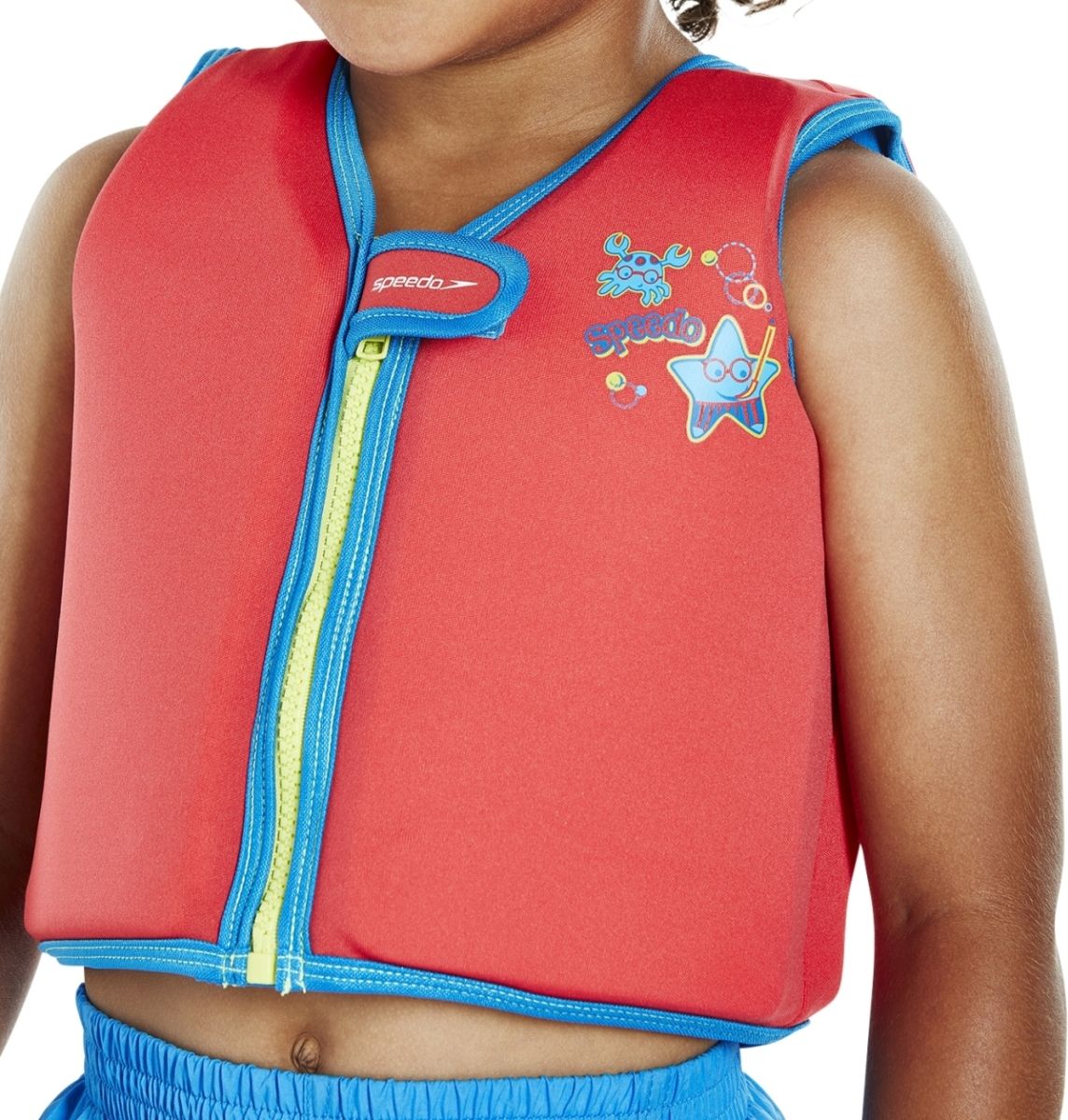 Speedo Sea Squad Float Vest - red/blue 4-6 - obrázek 2