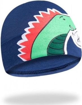Bavlněná čepička YO ! Hi Dino - granátová - obrázek 1