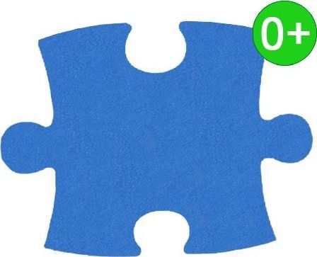MALÝ GÉNIUS Samostatný díl KLASIK silný 0+ (modrý) - obrázek 1