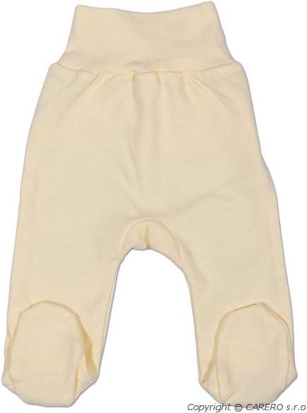 Béžové kojenecké polodupačky vel. 68 New Baby - obrázek 1