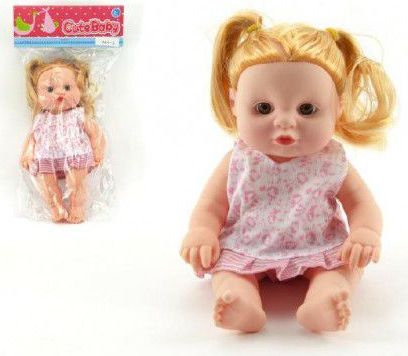 Teddies Panenka plast 23cm v sáčku - obrázek 1
