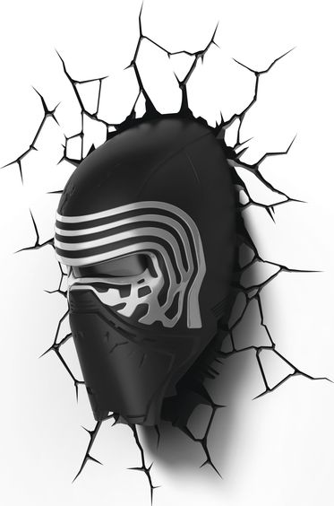 3D světlo EP7 - Star Wars Kylo Renova helma - obrázek 2