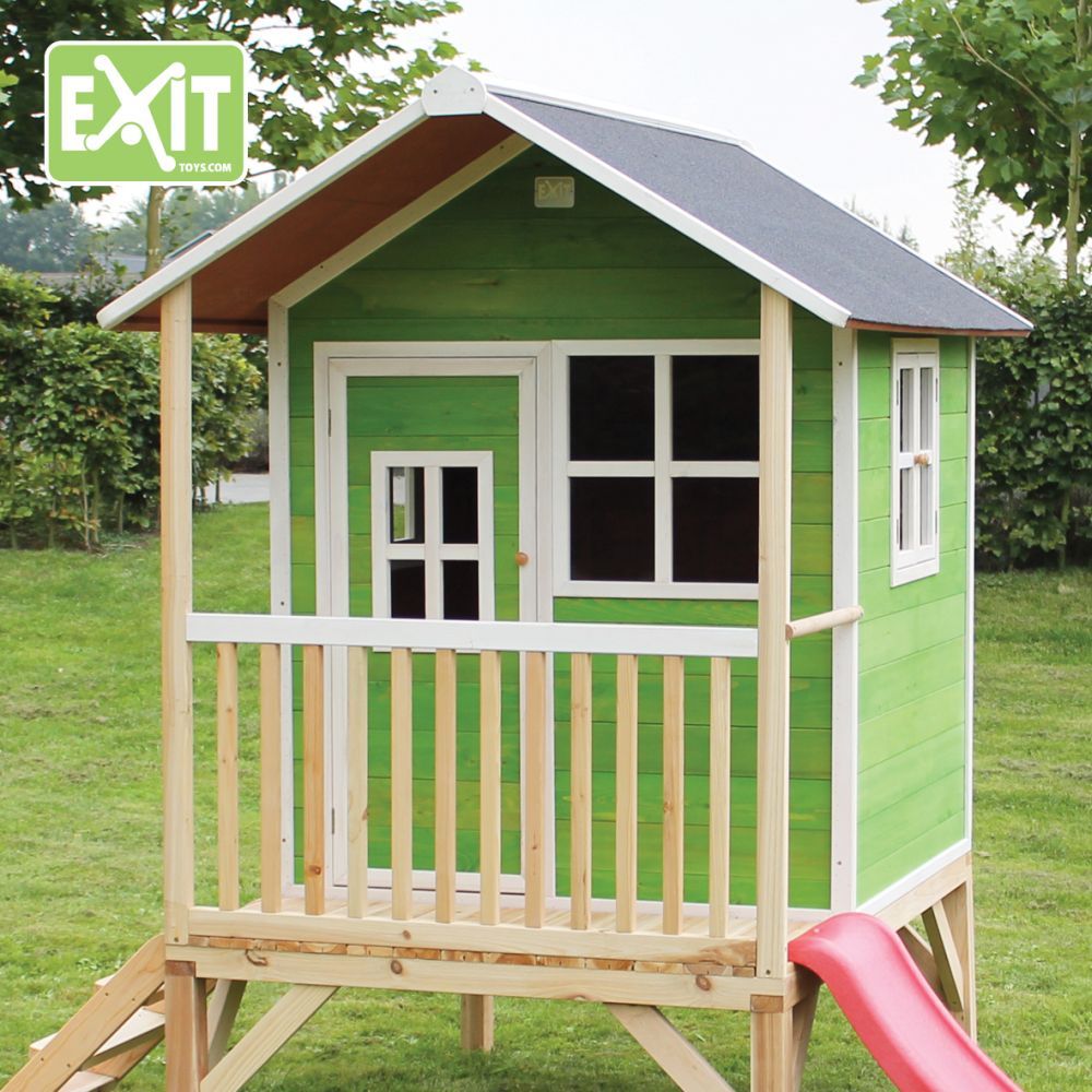 Zahradní cedrový domeček Exit Loft 300 Zelený - obrázek 3