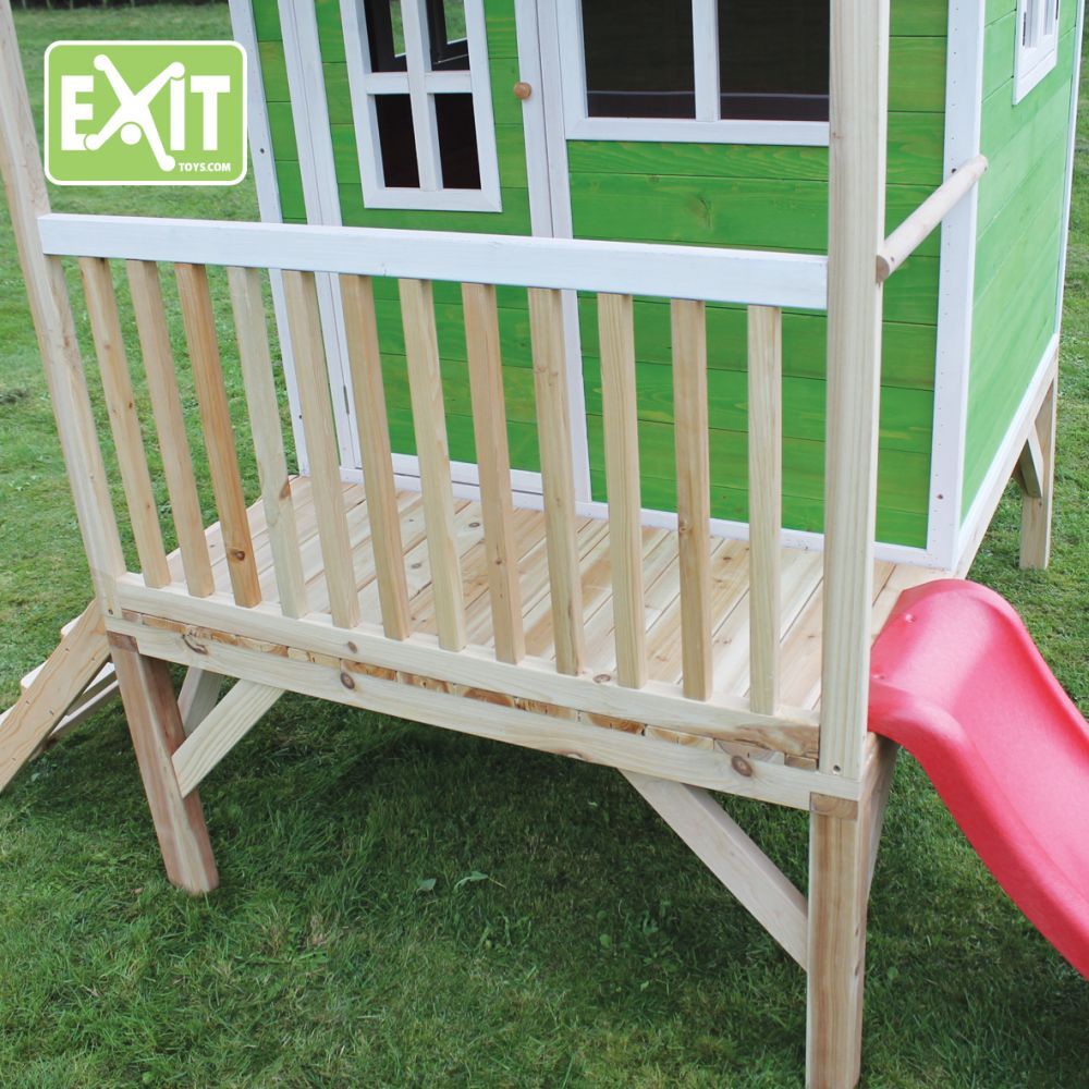 Zahradní cedrový domeček Exit Loft 300 Zelený - obrázek 5