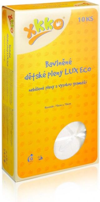 Kikko Lux eco nebělené bavlněné 70x70 10 ks - obrázek 1