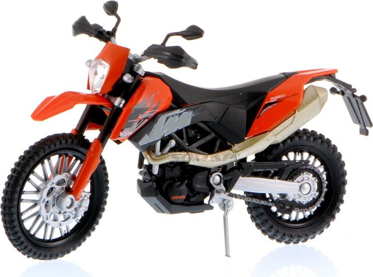 Welly - Motocykl KTM 690 Enduro model 1:18 oranžový - obrázek 1