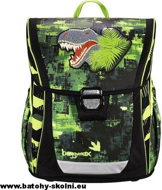 Školní aktovka 3 dílný set Dino Baggymax Fabby - Doprava Zdarma - obrázek 4