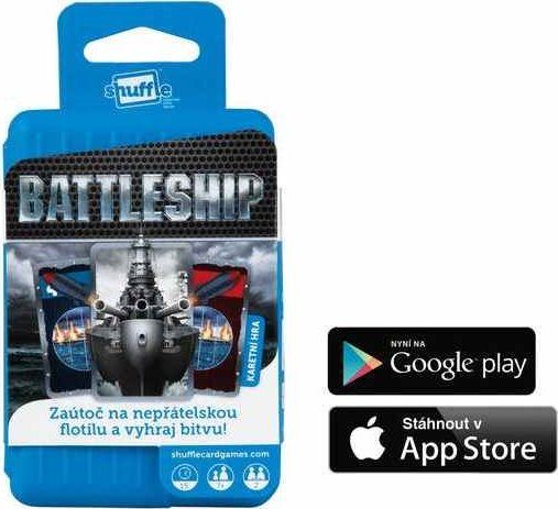 Karetní hra HASBRO Shuffle Lodě (Battleship) - obrázek 1