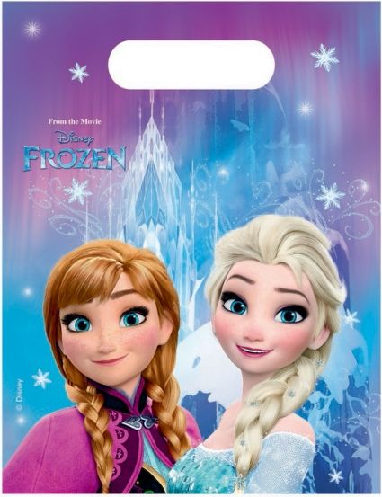 RAPPA Párty taška Frozen - Ledové království 6 ks - obrázek 1