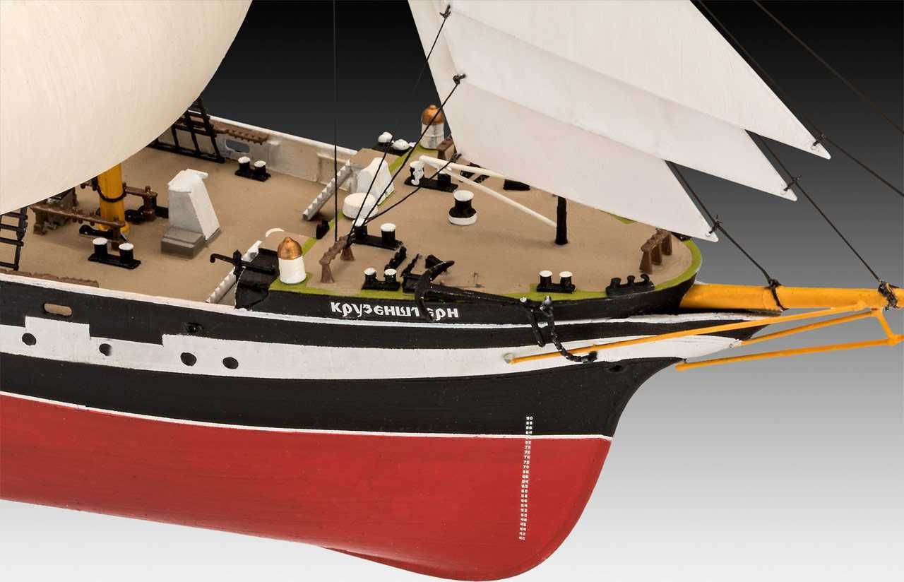 REVELL Plastic ModelKit loď 05159 - Russian Barque Kruzenshtern (1:200) - obrázek 6