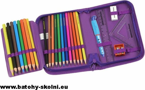 Školní aktovka Pink Star 3 dílný set Baggymax Fabby - Doprava Zdarma - obrázek 12