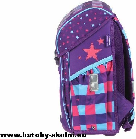 Školní aktovka Pink Star 3 dílný set Baggymax Fabby - Doprava Zdarma - obrázek 6