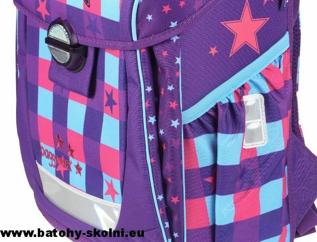 Školní aktovka Pink Star 3 dílný set Baggymax Fabby - Doprava Zdarma - obrázek 7