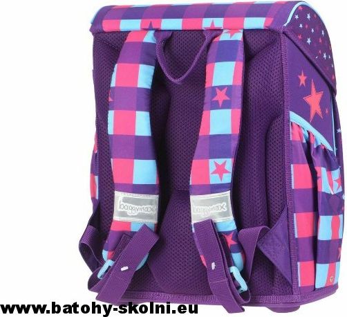 Školní aktovka Pink Star 3 dílný set Baggymax Fabby - Doprava Zdarma - obrázek 8