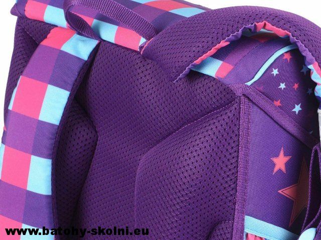 Školní aktovka Pink Star 3 dílný set Baggymax Fabby - Doprava Zdarma - obrázek 9