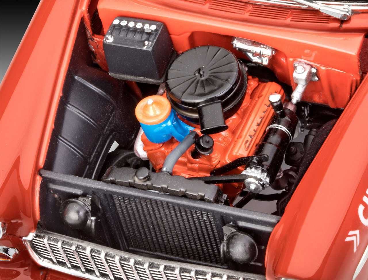 REVELL Plastic ModelKit auto 07686 - '55 Chevy Indy Pace Car (1:25) - obrázek 6
