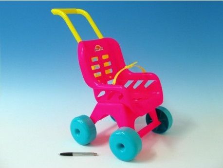 Kočárek Buggy plast 25x49x40cm - obrázek 1
