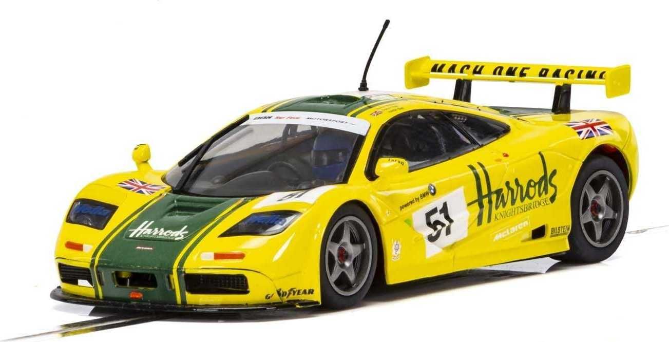 Autíčko GT SCALEXTRIC C4026 - McLaren F1 GTR - LeMans 1995 - Harrods (1:32) - obrázek 1