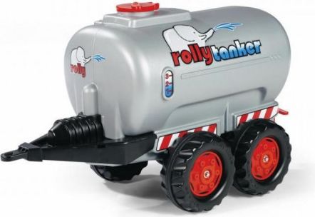 HR Rolly Toys 122127 Cisterna za šlapací traktor stříbrná - obrázek 1