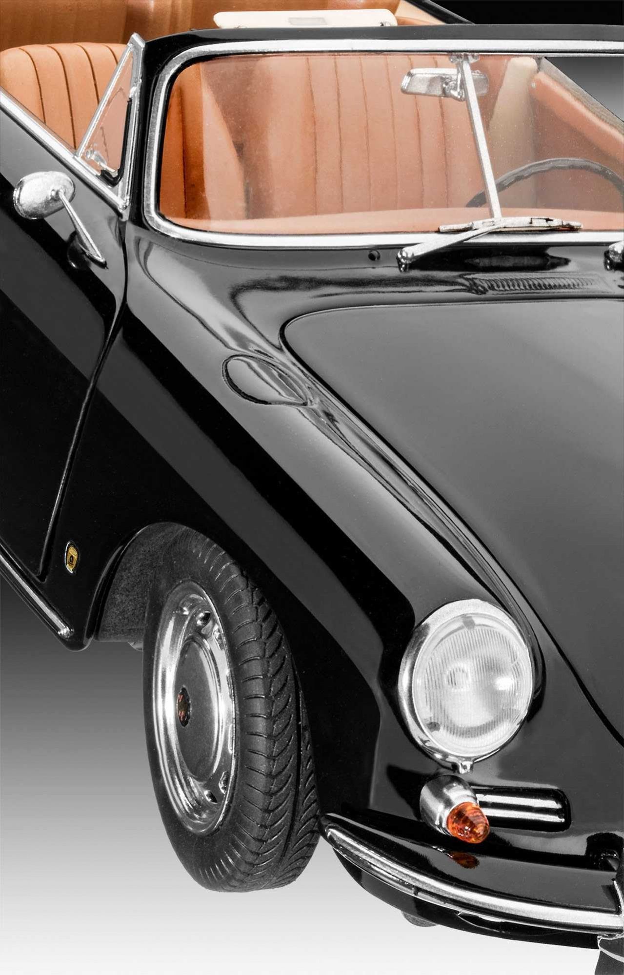 REVELL Plastic ModelKit auto 07043 - Porsche 356 Cabriolet (1:16) - obrázek 5