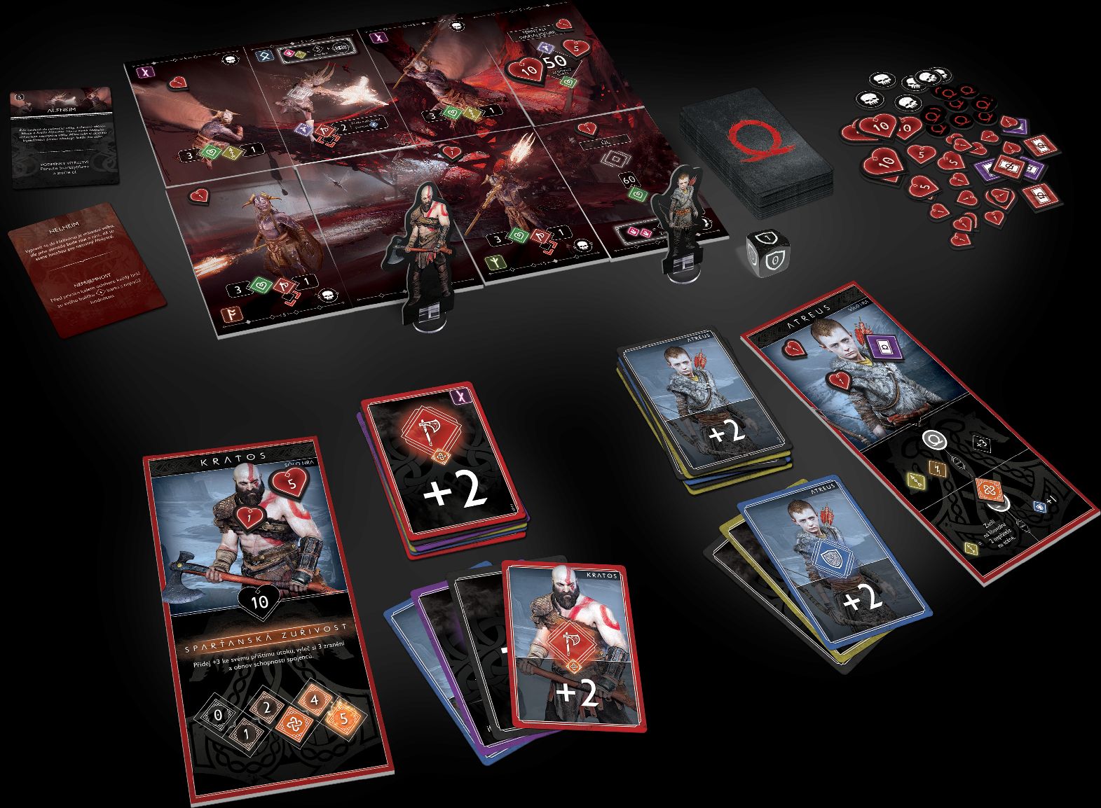Cool Mini Or Not God of War: karetní hra - obrázek 2
