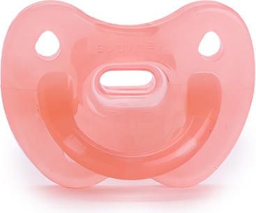 SUAVINEX Dudlík Clouds silikonový 6m+ oranžový - obrázek 1