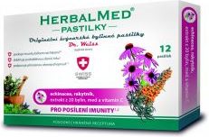 Dr. Weiss HerbalMed Echinacea + rakytník + vitamin C 12 pastilek - obrázek 1