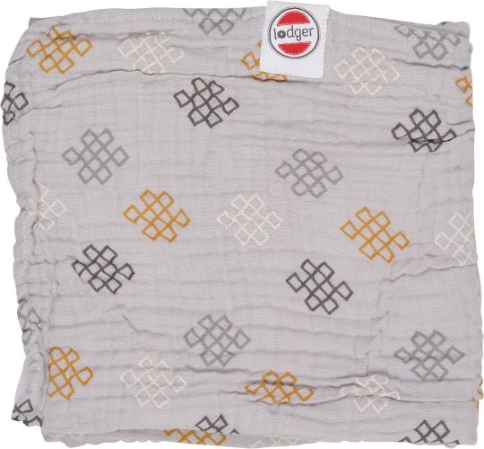 Lodger Dreamer Muslin Knot Xandu Mist 120 x 120 cm - obrázek 1