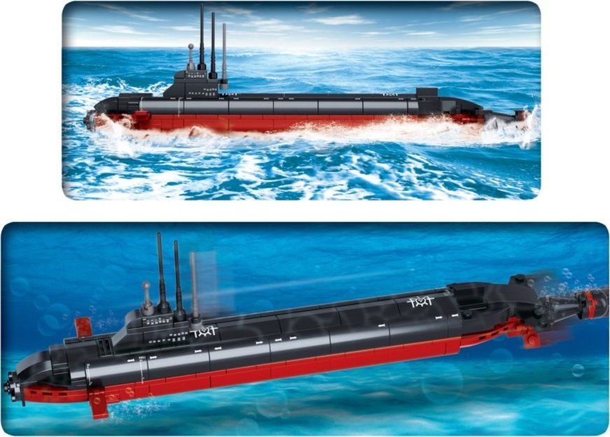 Sluban Bitevní lodě M38-B0391 Nukleární ponorka - obrázek 4