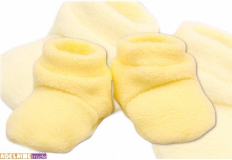 Botičky/ponožtičky POLAR - krémové - obrázek 1